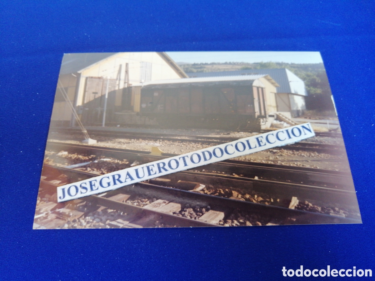 Fotografia antica: ESTACI&Oacute;N DE TREN LA TOR DE QUEROL A&Ntilde;O 1984 FOTOGRAF&Iacute;A ANTIGUA