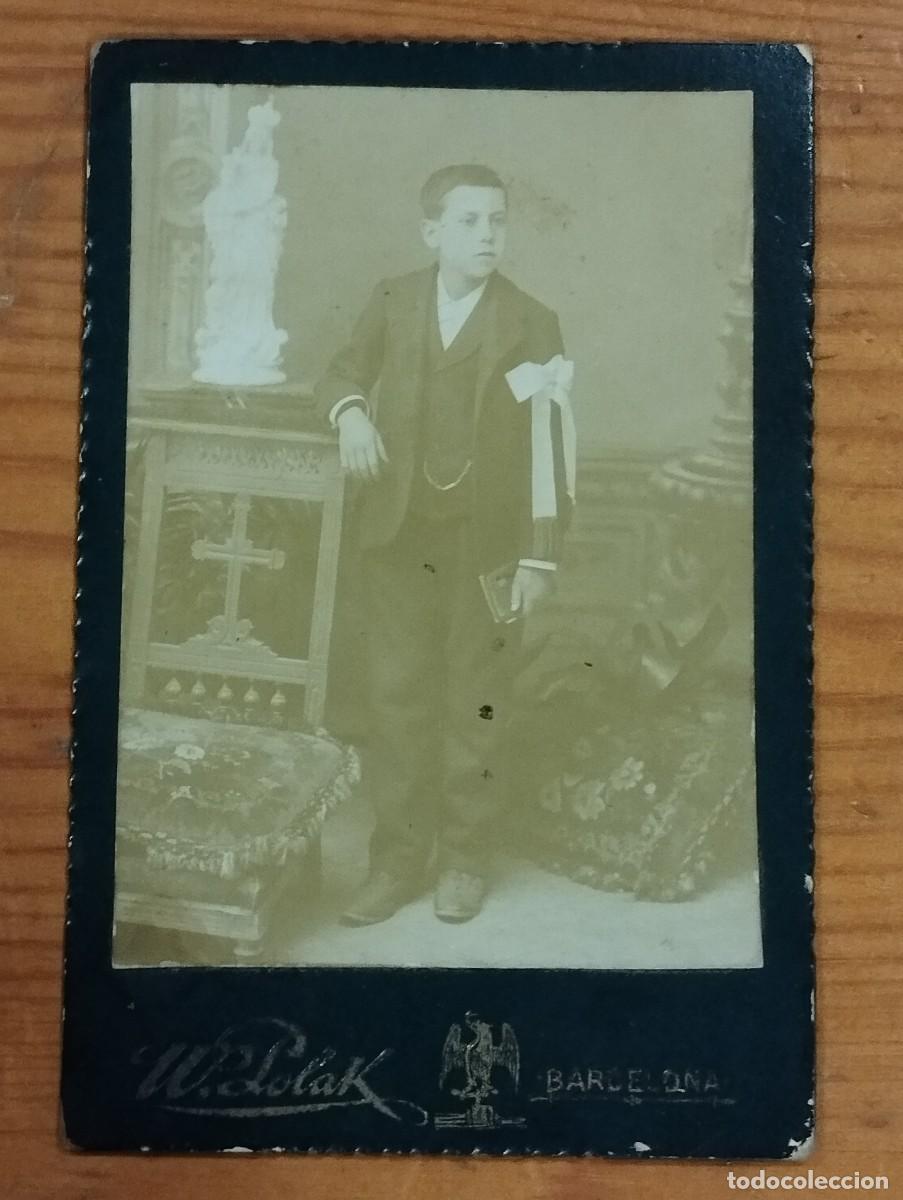 Antique Photography: FOTO ALBUMINA. FOT W. POLAK.
