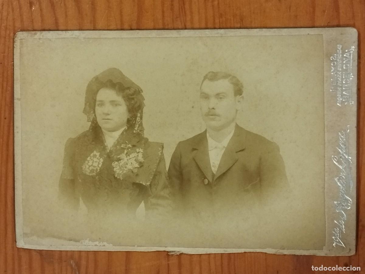 Antique Photography: FOTO ALBUMINA. FOT VDA. DE ROGELIO LOPEZ.