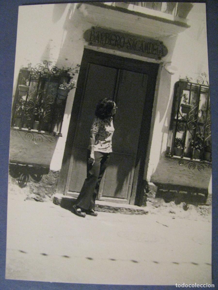Antique Photography: FOTO DE LOS A&Ntilde;OS 70. 10,5X7,5 CM. SIN IDENTIFICAR EL LUGAR. PROVINCIA DE CADIZ.