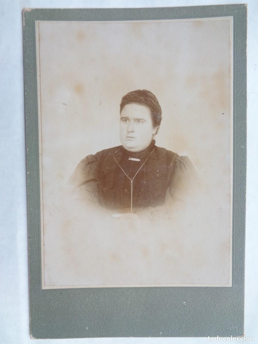 Fotografia antiga: PRECIOSA FOTO DE ESTUDIO DE SE&Ntilde;ORA DEL SIGLO XIX