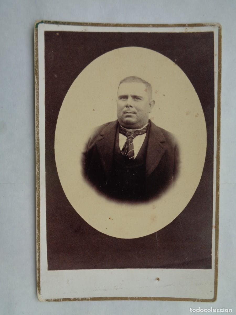 Fotografia antiga: BONITA FOTO DE ESTUDIO DE SE&Ntilde;OR ELEGANTE DEL SIGLO XIX