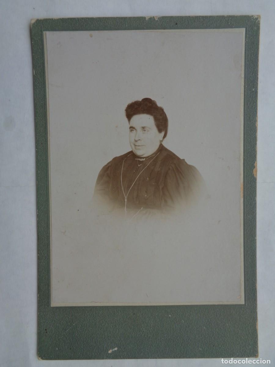 Antique Photography: PRECIOSA FOTO DE ESTUDIO DE SE&Ntilde;ORA DEL SIGLO XIX