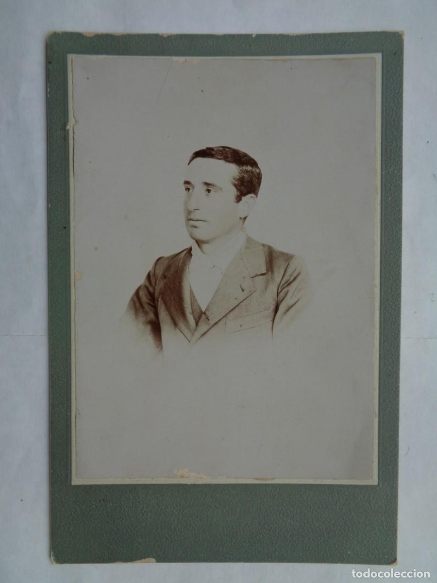 Antique Photography: BONITA FOTO DE ESTUDIO DE JOVEN ELEGANTE DEL SIGLO XIX