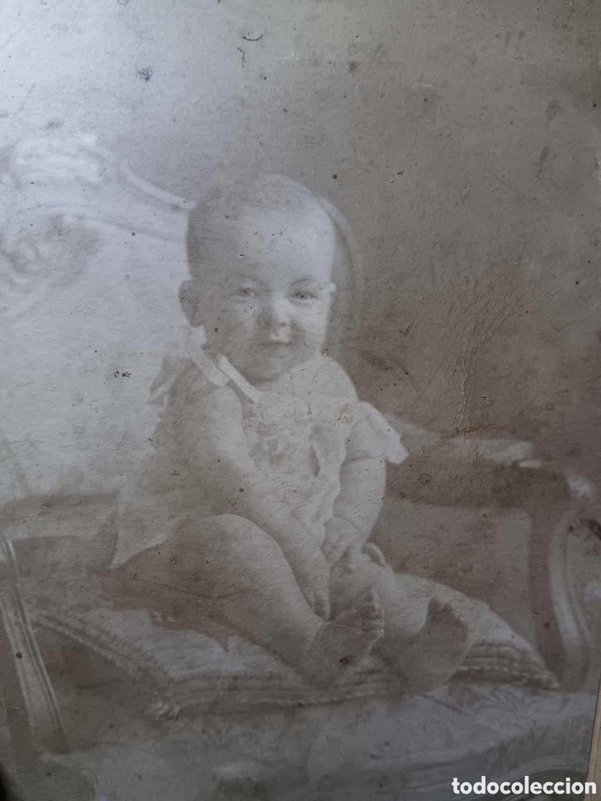 Antique Photography: Antigua fotografia de ni&ntilde;o. Autor desconocido.