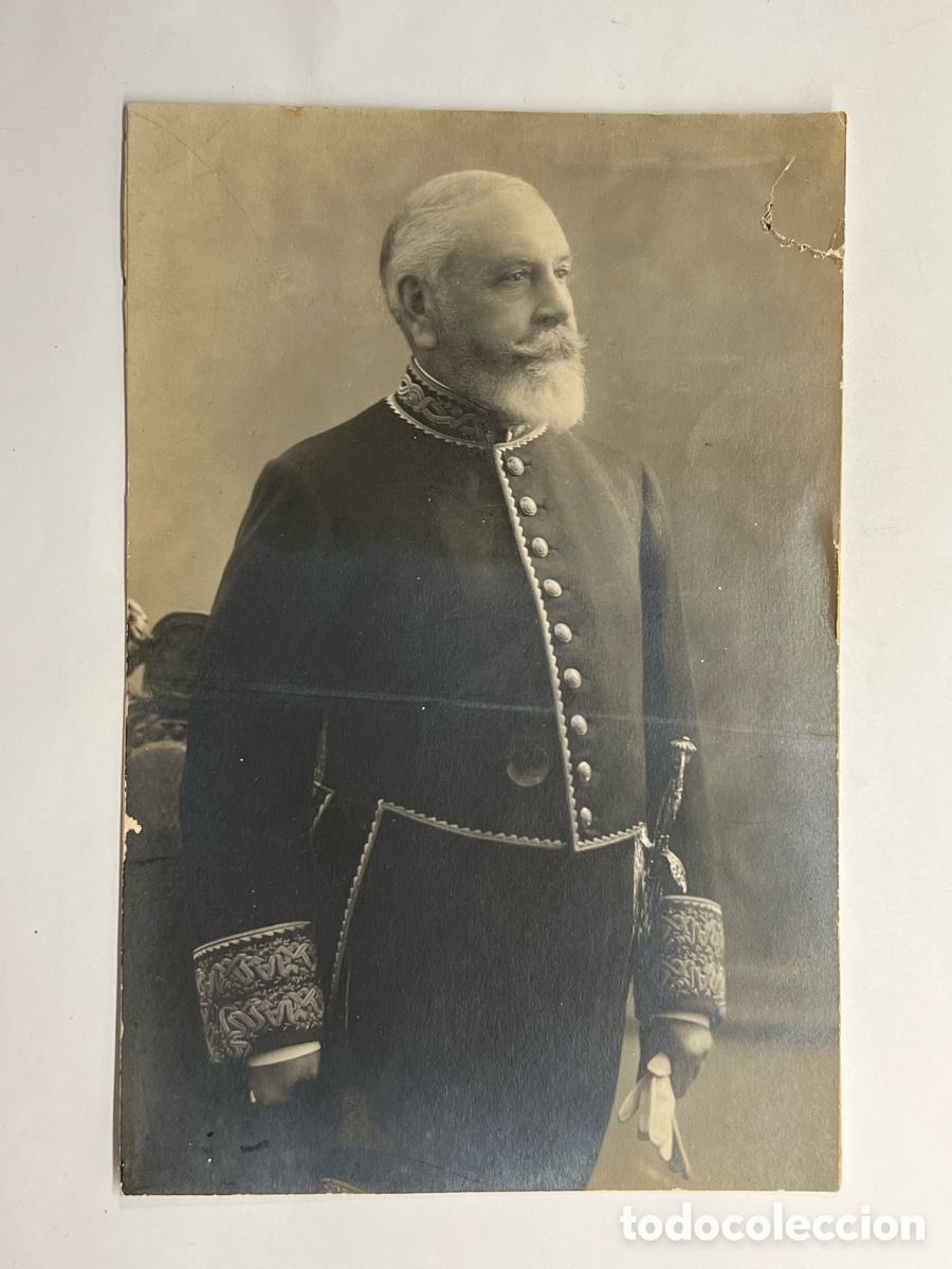 Antique Photography: FOTOGRAF&Iacute;A.. Don Narciso Olano&hellip; Uniforme Diplom&aacute;tico.. ? (h.1900?)