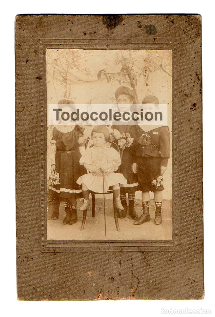 Antique Photography: PORTUGAL, ALENTEJO. RETRATO DE NI&Ntilde;OS. SIGLO XIX. LEER.