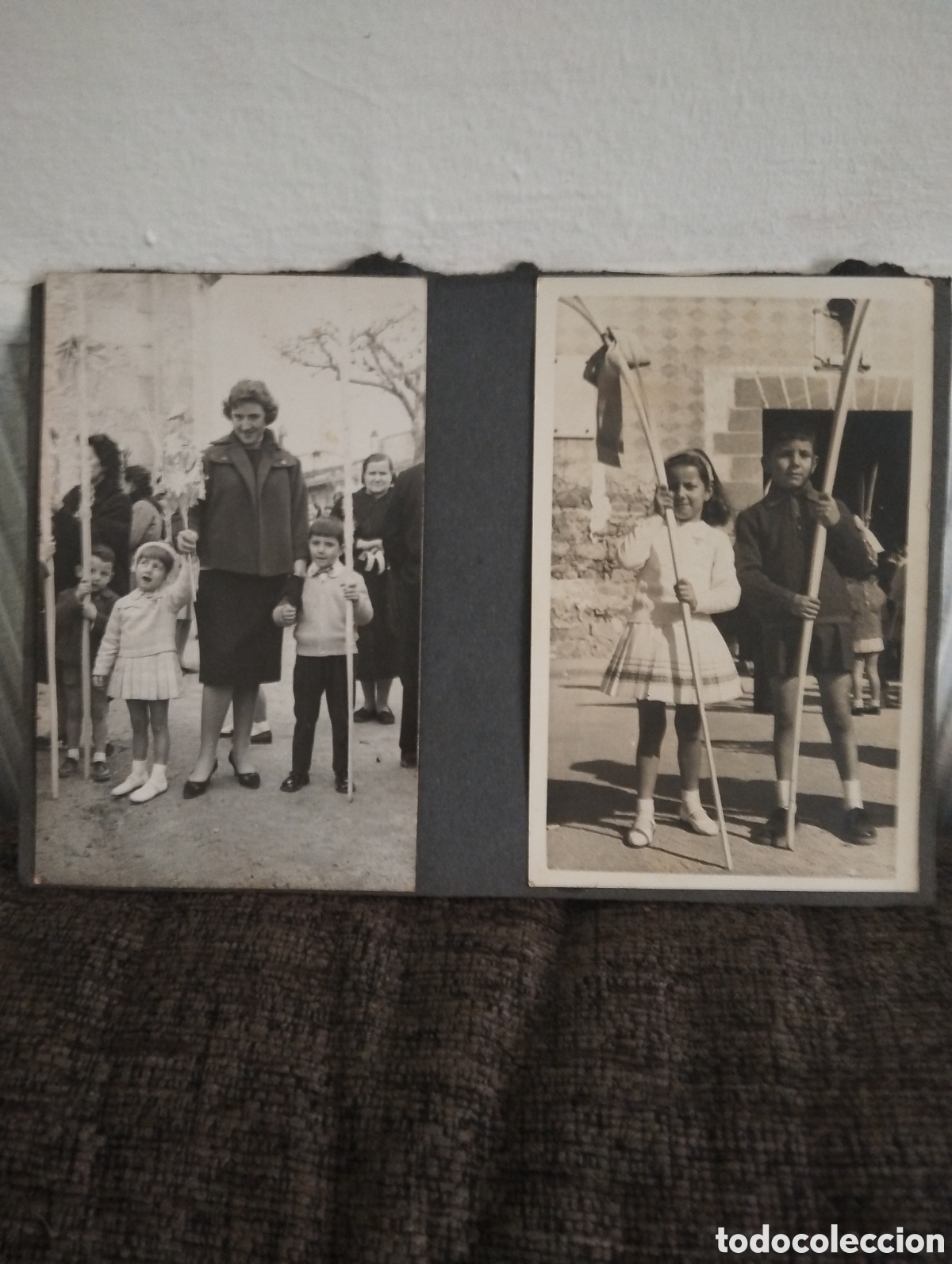 Antique Photography: Ni&ntilde;os el d&iacute;a de la palma 9x14