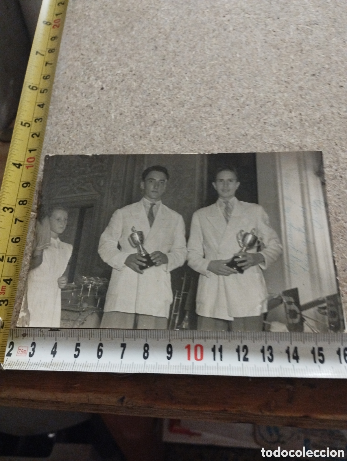 Antique Photography: Entrega de trofeos a&ntilde;o 1946