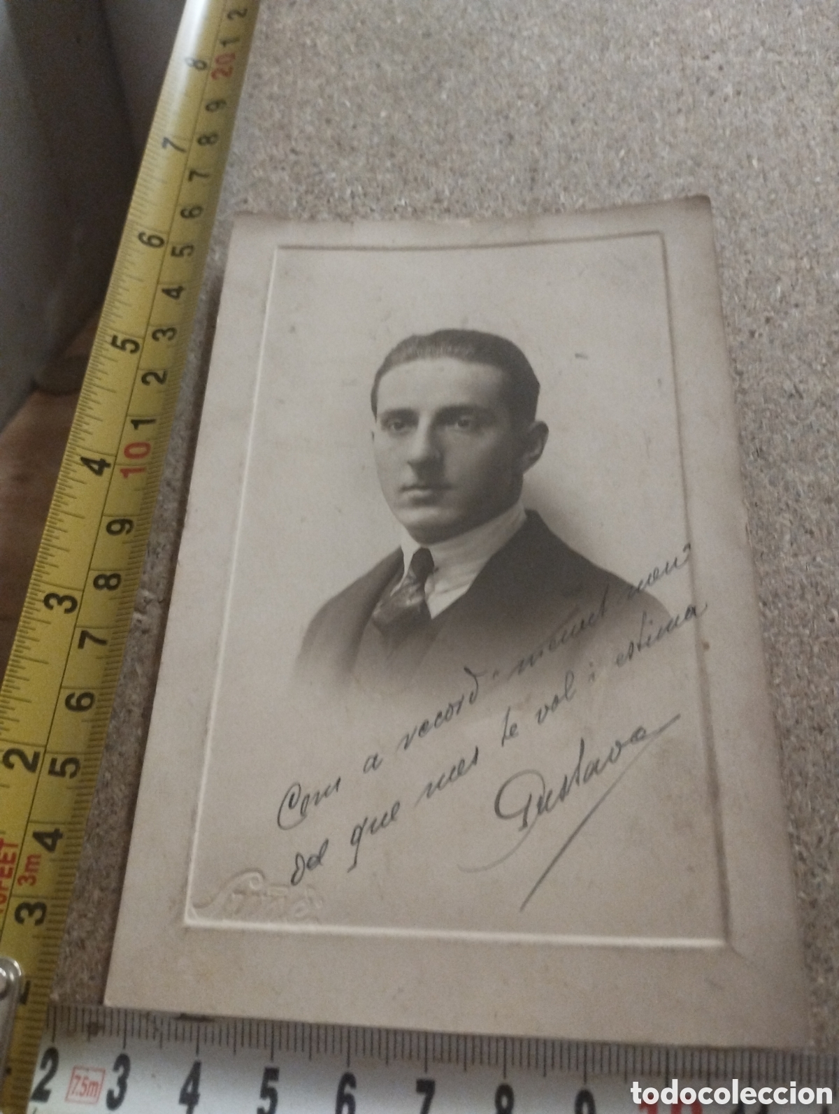 Antique Photography: Fotograf&iacute;a de un joven en 1924