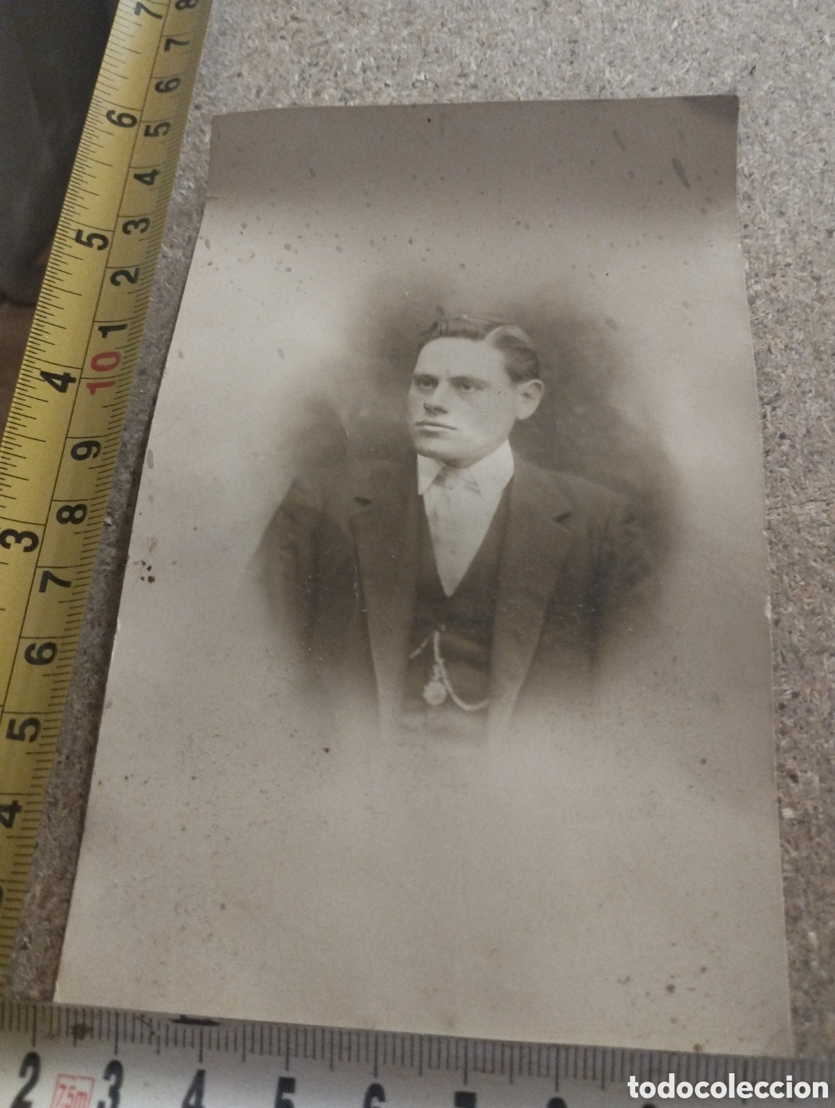 Antique Photography: Fotograf&iacute;a de un joven de los a&ntilde;os 20