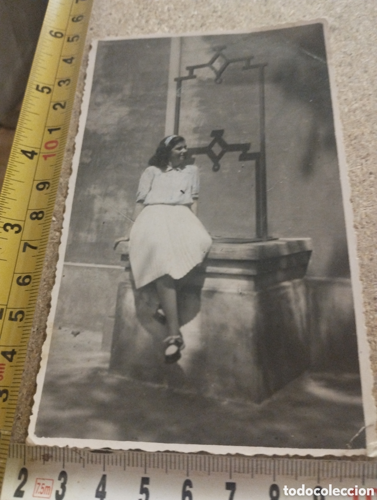 Antique Photography: Fotograf&iacute;a de una joven de los a&ntilde;os 40