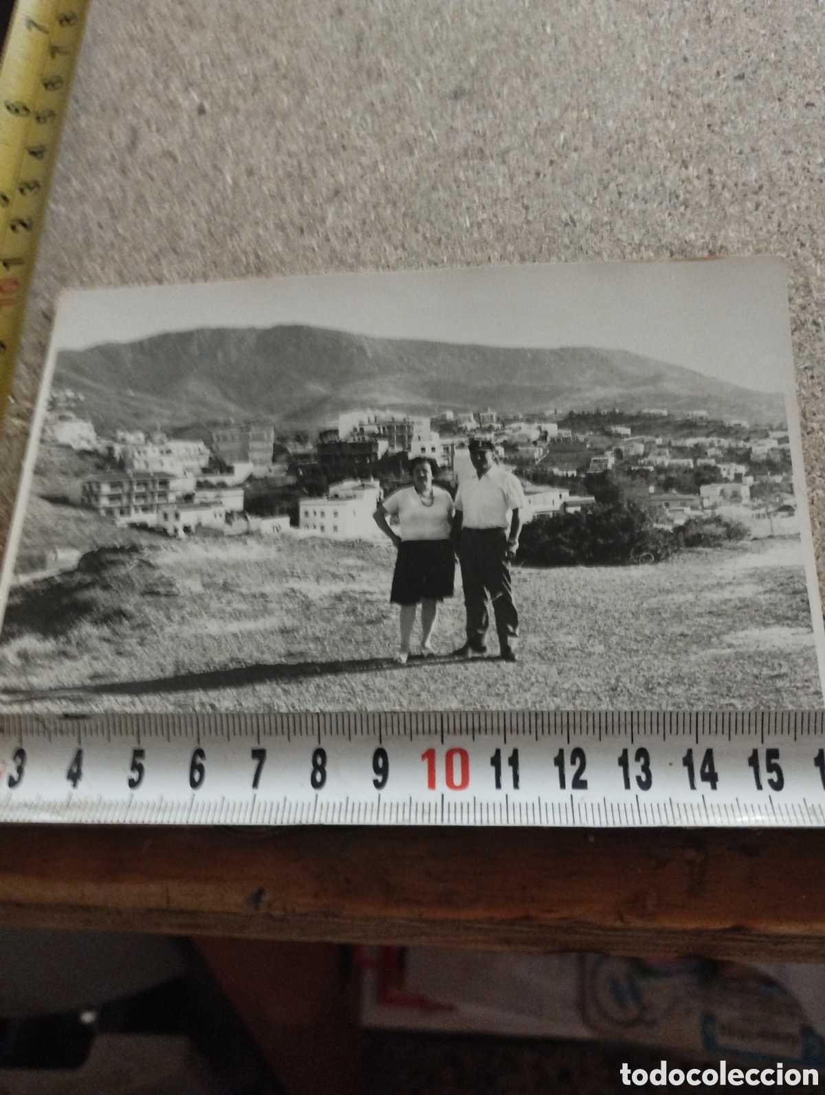 Fotografia antica: Fotograf&iacute;a de una zona de Castell&oacute;n