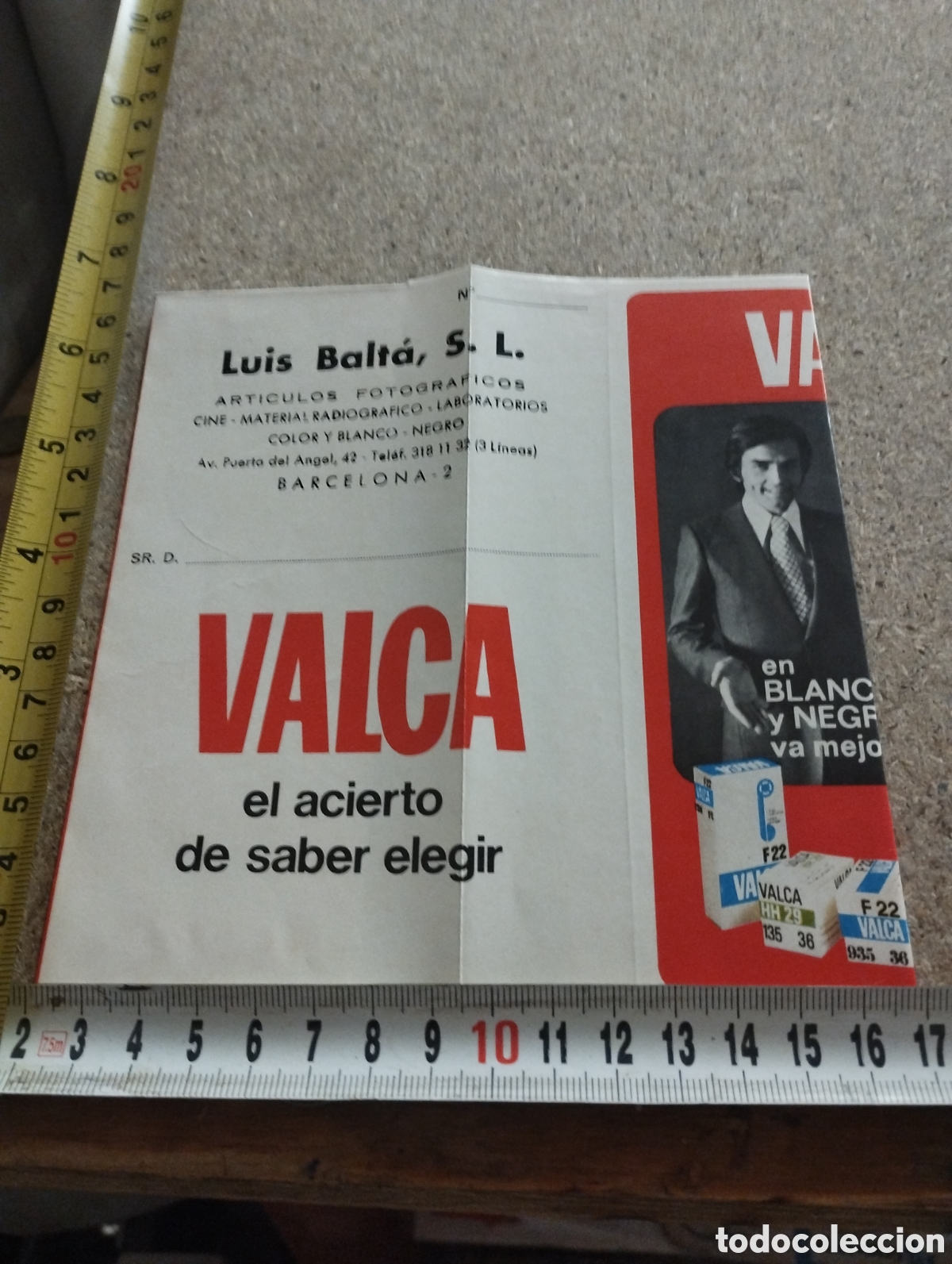 Fotografia antica: Porta fotos Valca de Luis Balta s.l.