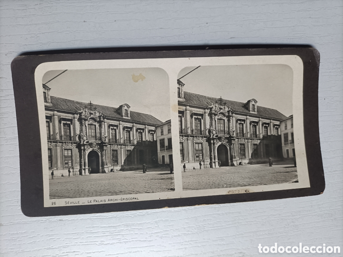Fotograf&iacute;a antigua: Seville. Le Palais Archi- Episcopal