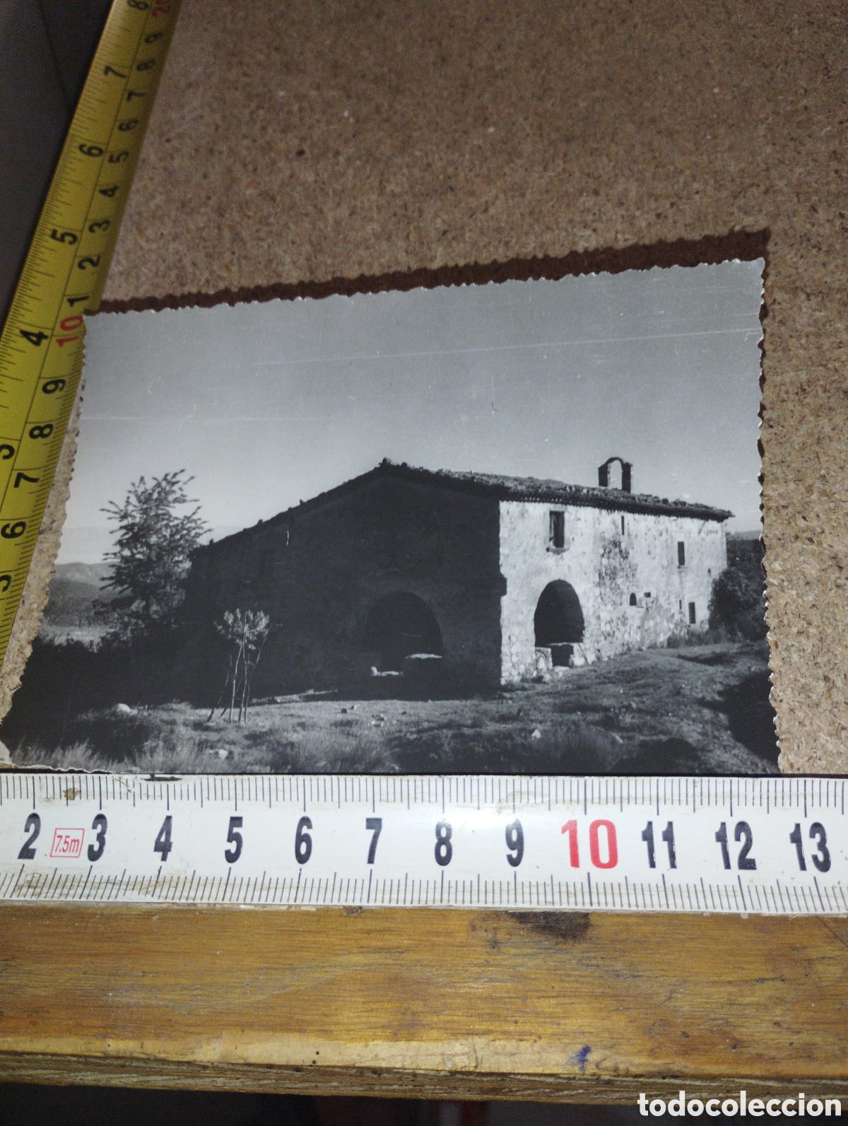 Fotografia antiga: Fotograf&iacute;a de una Ermita o Posada en Viladrau