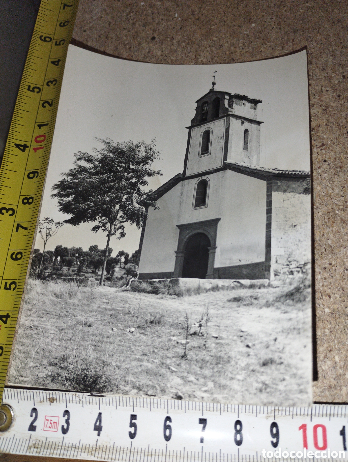 Fotografia antiga: Fotograf&iacute;a de la Ermita de Fongaroles Ermita de la Damunt
