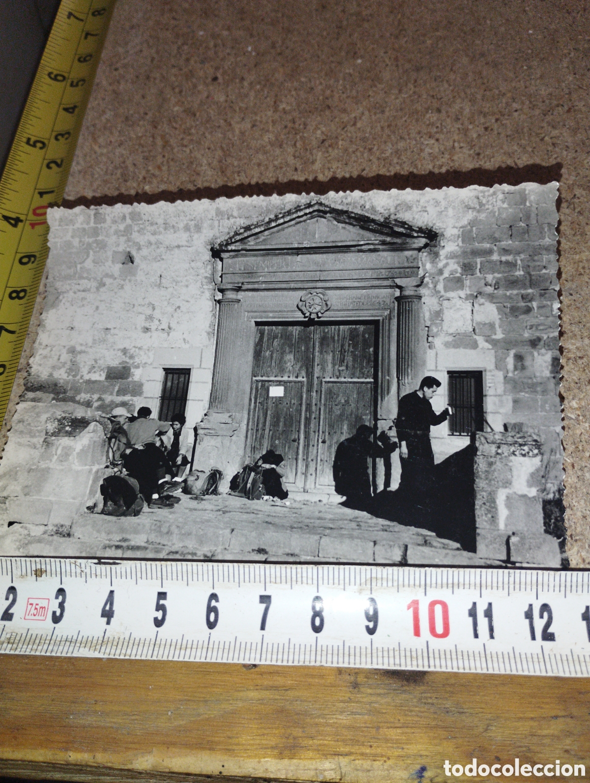 Fotografia antiga: Fotograf&iacute;a a definir de un pueblo del pirineo Catal&aacute;n a&ntilde;os 50