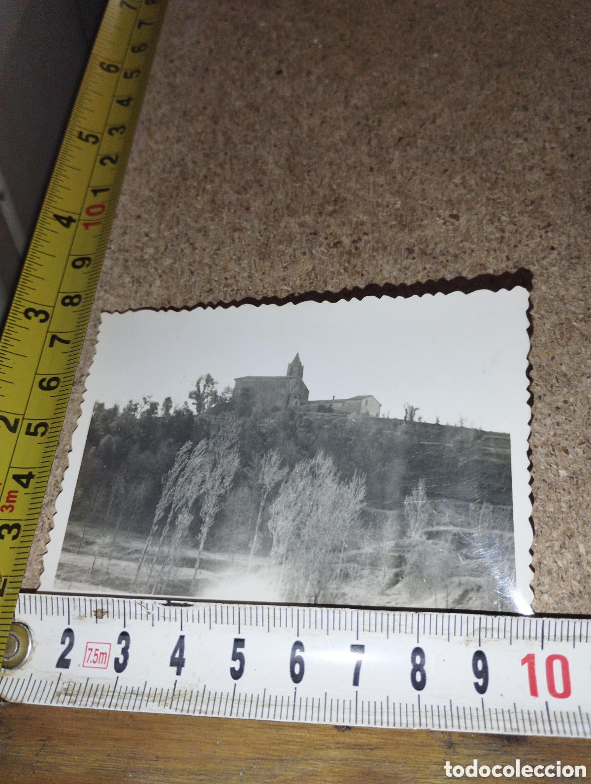 Fotografia antiga: Fotograf&iacute;a de un pueblo de los Pirineos a&ntilde;os 50