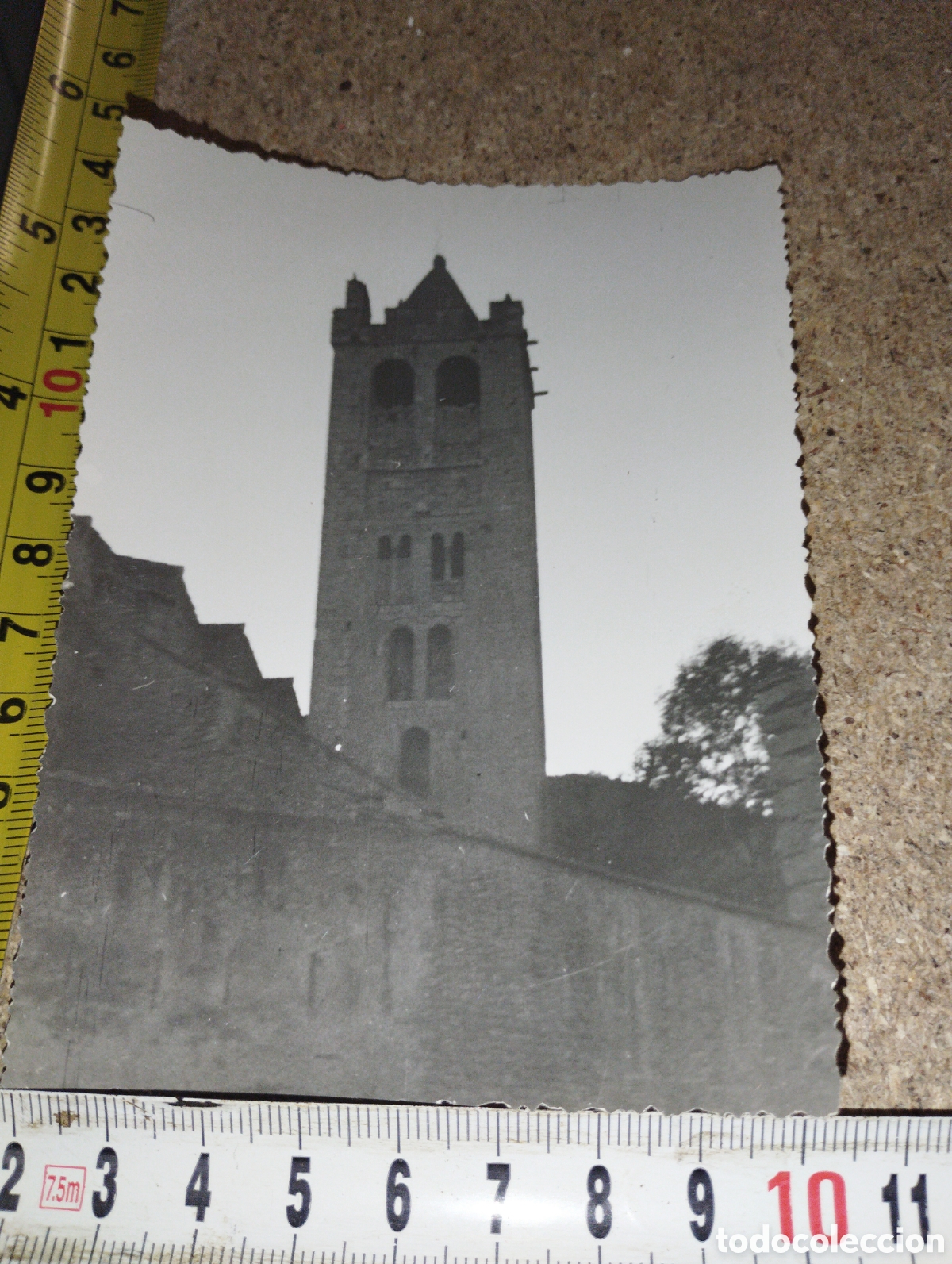 Fotografia antica: Fotograf&iacute;a de una iglesia o Ermita de Catalunya a investigar a&ntilde;os 50