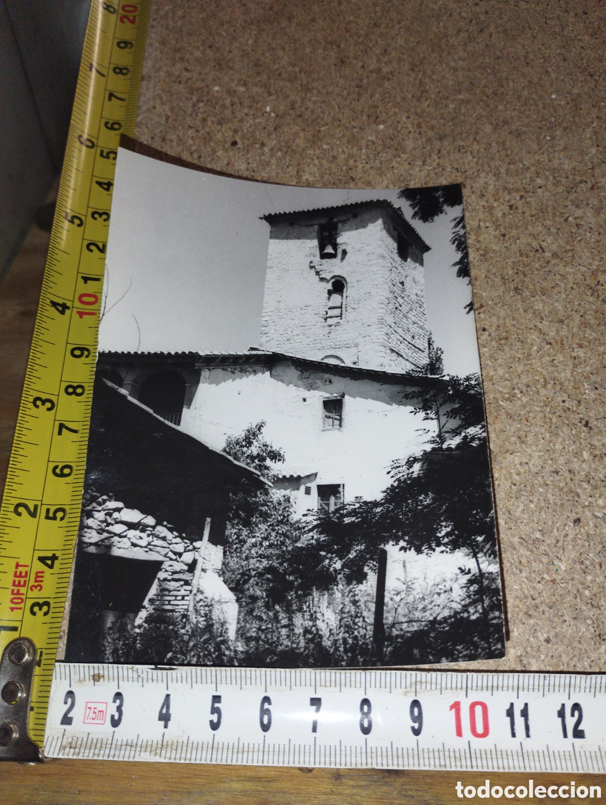 Fotografia antica: Fotograf&iacute;a de una iglesia o Ermita de Catalunya a investigar a&ntilde;os 50