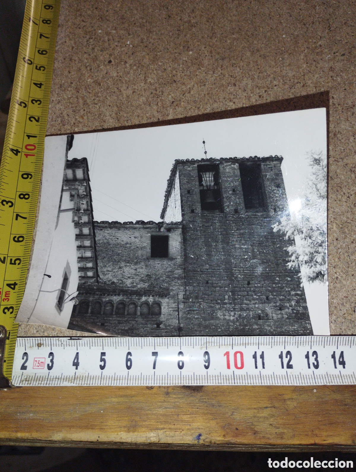 Fotografia antica: Fotograf&iacute;a de una iglesia o Ermita de Catalunya a investigar a&ntilde;os 50