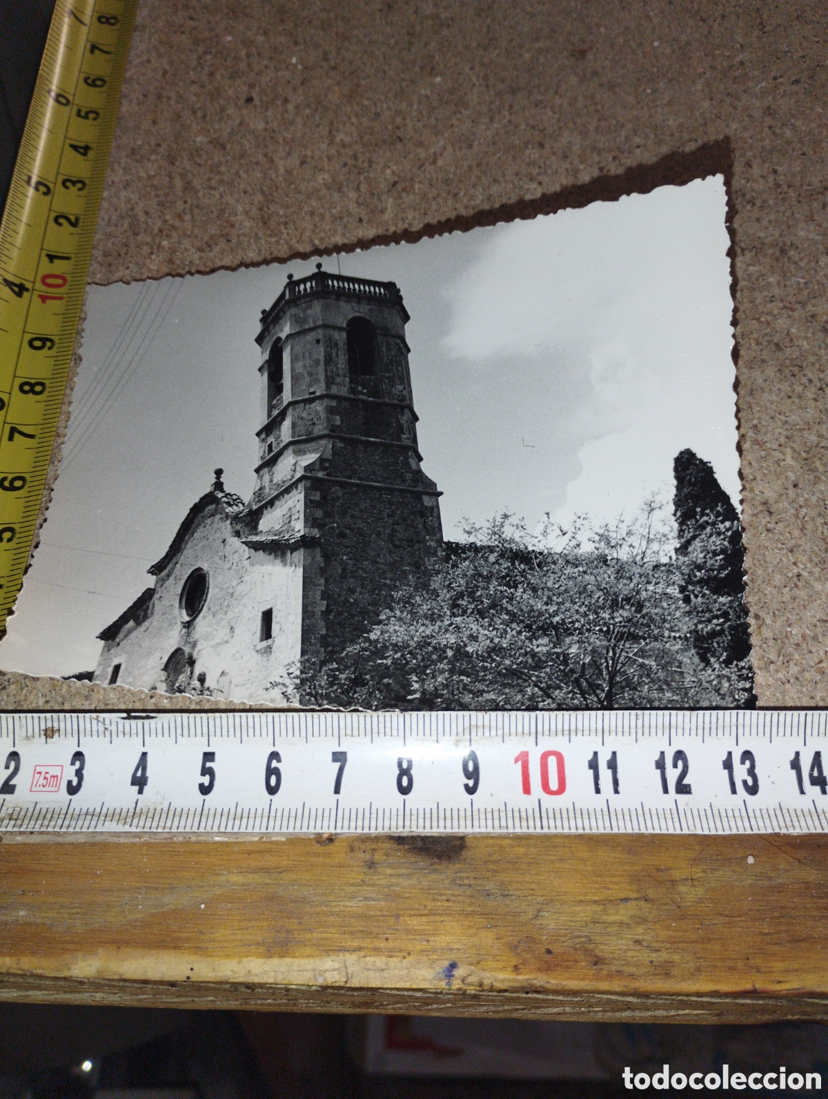 Antique Photography: Fotograf&iacute;a de la Iglesia de Viladrau a&ntilde;os 50