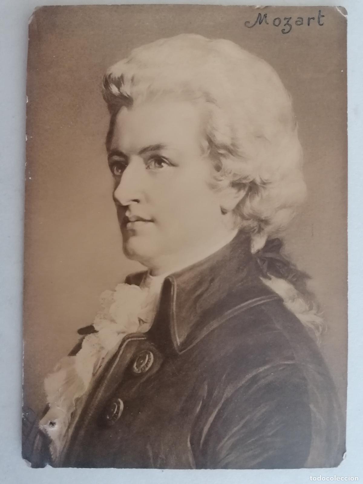 Fotografia antica: ANTIGUA FOTOGRAFIA MOZART, SIGLO XIX, MEDIDAS 9,5 X 13,5 CM