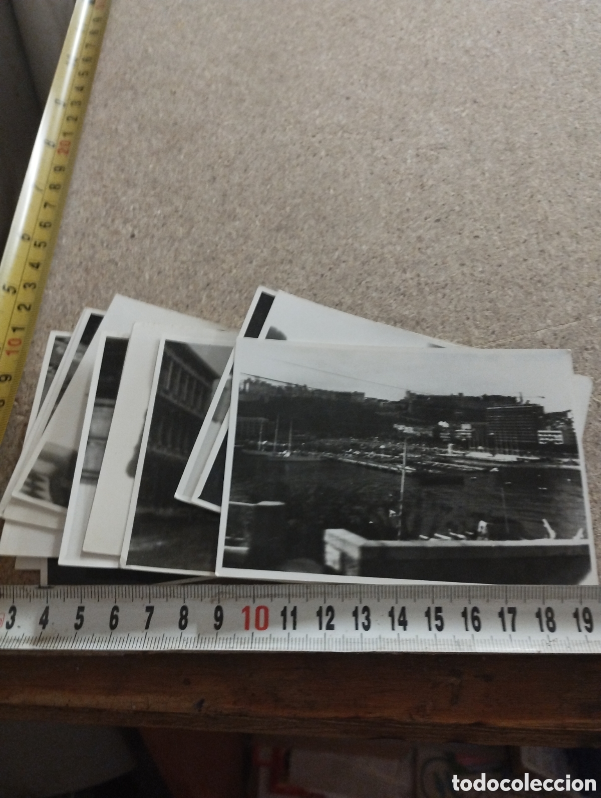 Alte Fotografie: Lote de 17 fotograf&iacute;as de Mil&aacute;n y Venecia a&ntilde;os 50