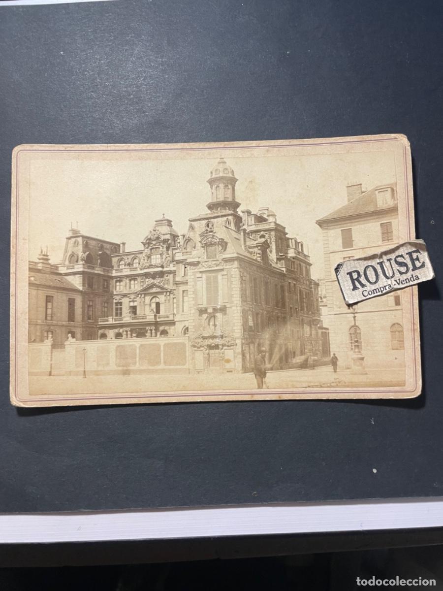 Fotografia antica: ANTIGUA FOTOGRAFIA (ALBUMINA) S.XIX- HOTEL DE LILLY - PARIS ALB&Uacute;MINA MONTADA SOBRE CARTULINA