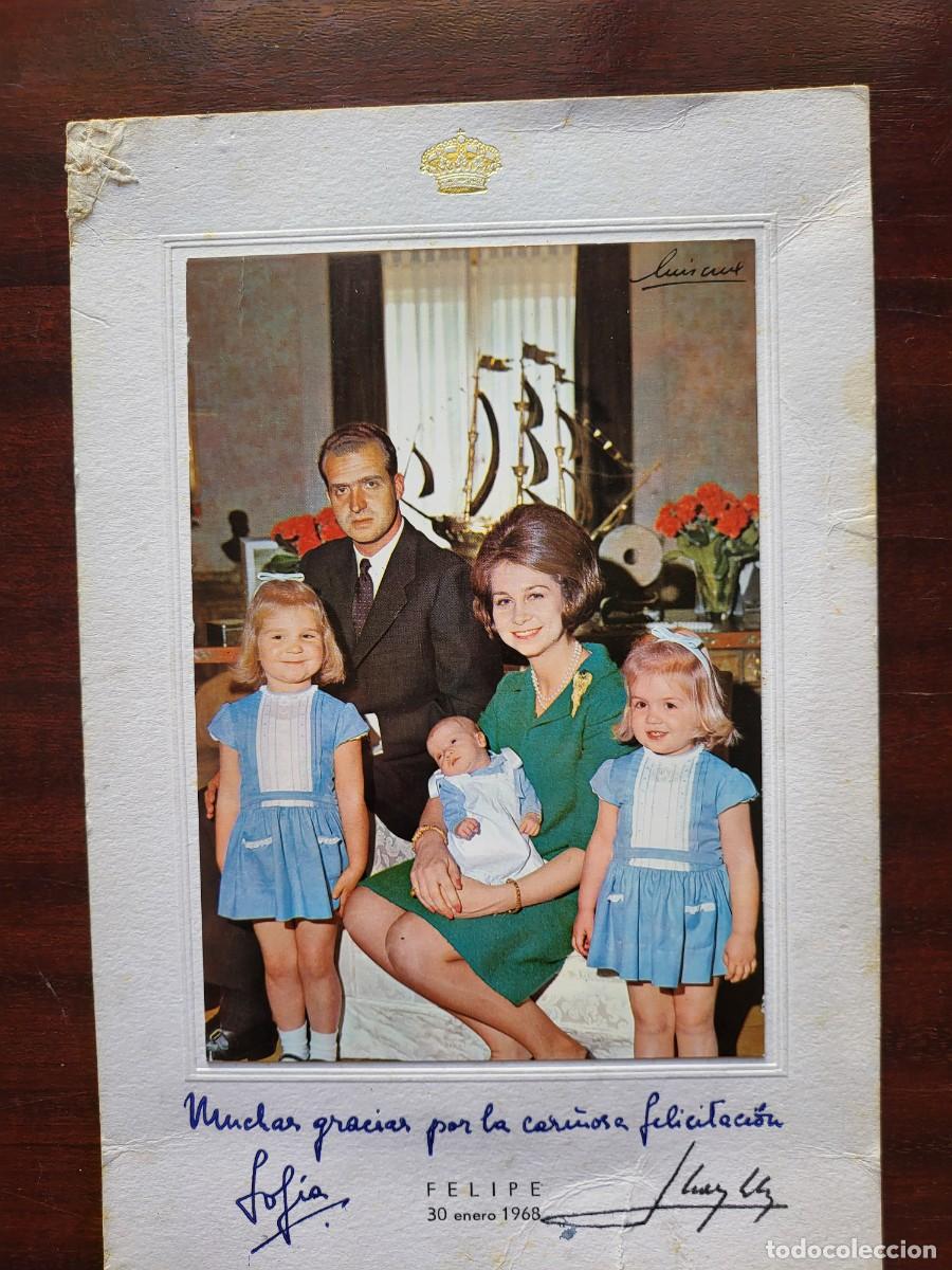 Fotografia antica: Familia Real fotograf&iacute;a 30 de Enero 1968...