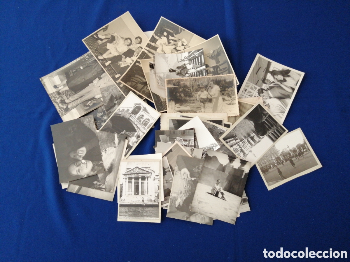 Photographie ancienne: FOTOS BLANCO Y NEGRO LOTE 115 GRAMOS APROXIMADAMENTE LOTE N&Uacute;MERO 5