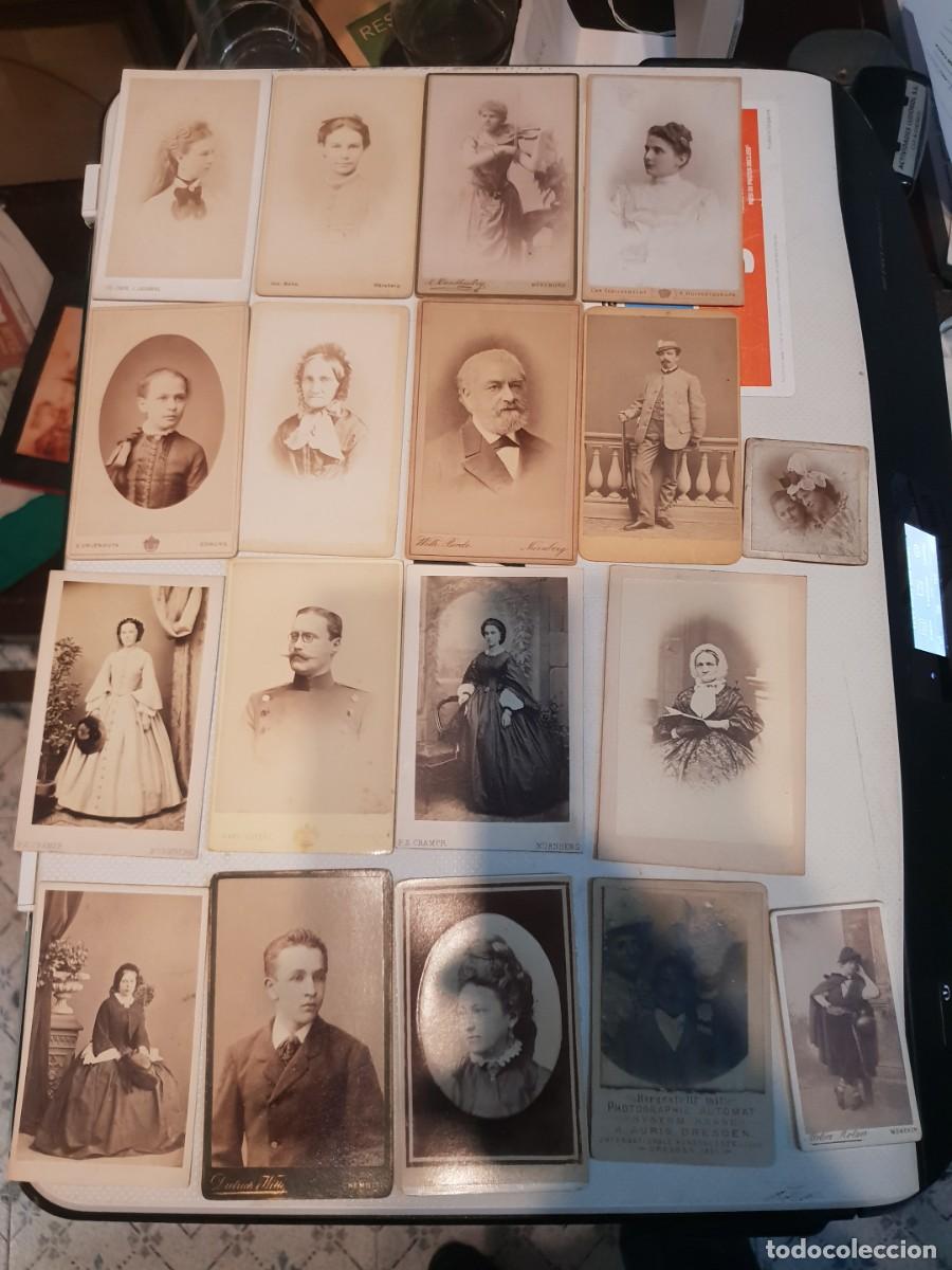 Fotografia antica: Lote 18 fotograf&iacute;as siglo xix albunidas alrmania diferentes fotografos