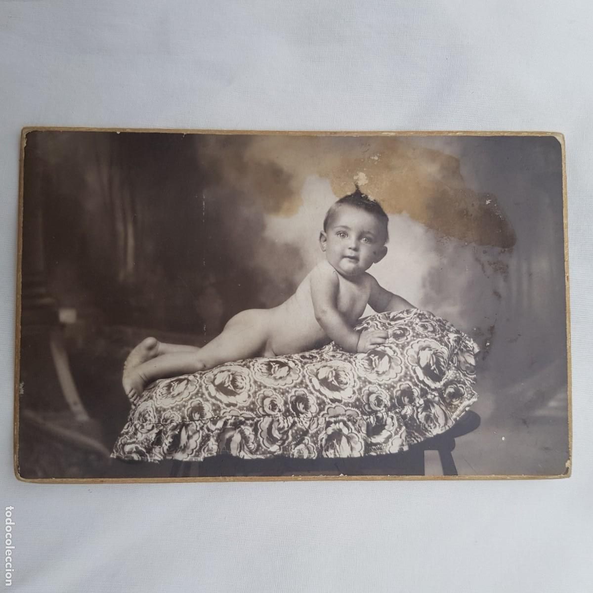Antique Photography: Antigua postal: Postal dedicada 30/8/31. Sobrino del remitente. Isidro Laporta
