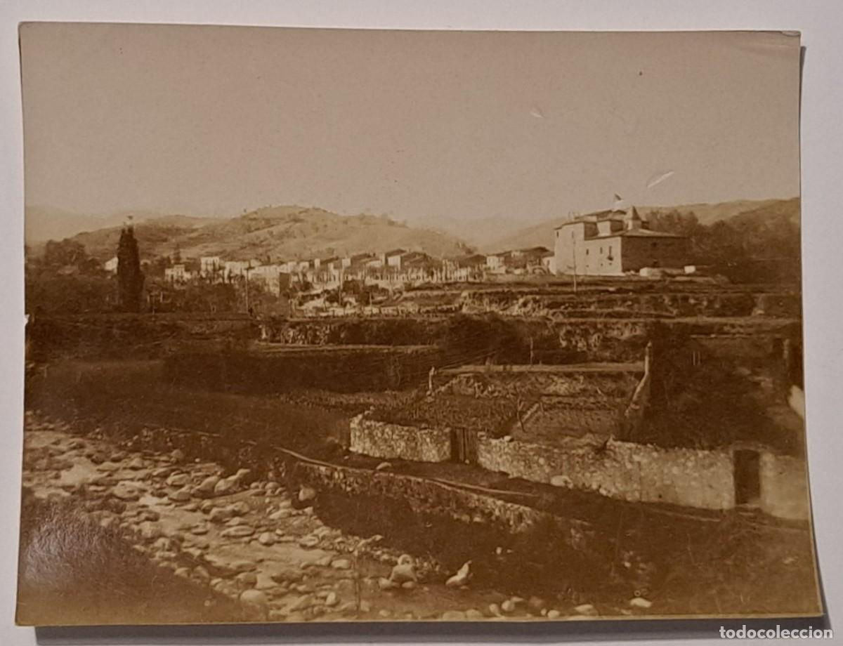 Antique Photography: ALBUMINA, FOTOGRAFIA VISTA GENERAL DE ARBUCIES MEDIDAS 8,50 X 11 ESTADO EL DE LA FOTO