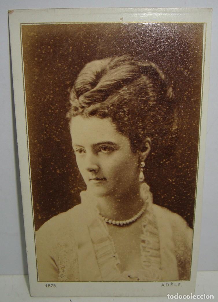 Antique Photography: Antigua fotograf&iacute;a de alb&uacute;mina.Hacia 1875. Fot&oacute;grafo ADELE - London