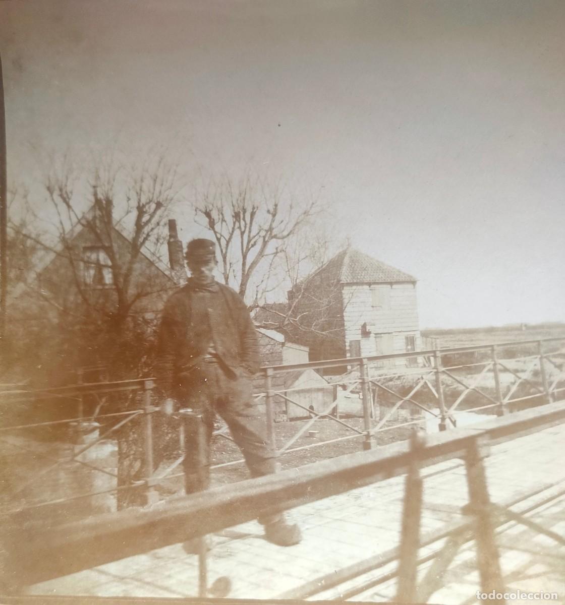 Fotografia antica: ALBUMINA HOLANDA PERSONAJE TAMA&Ntilde;O 9 X 9 CM.