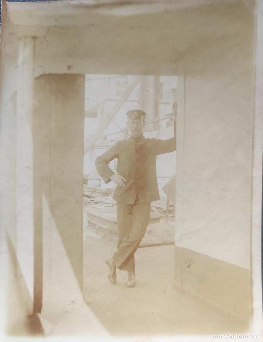Fotografia antica: ALBUMINA HOLANDA MILITARTAMA&Ntilde;O 8 X 11 CM.