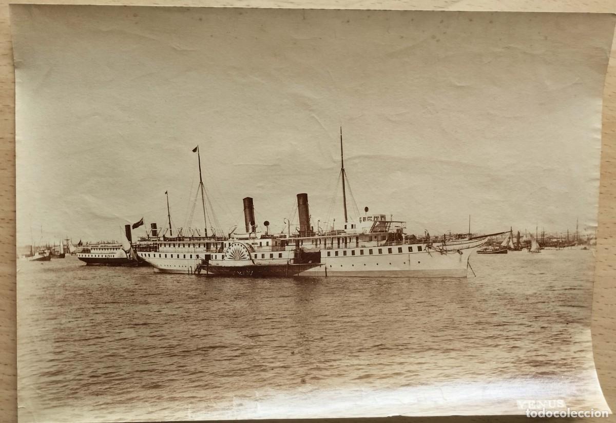 Fotografia antica: Foto Alb&uacute;mina Vapor Venus Ca. 1890