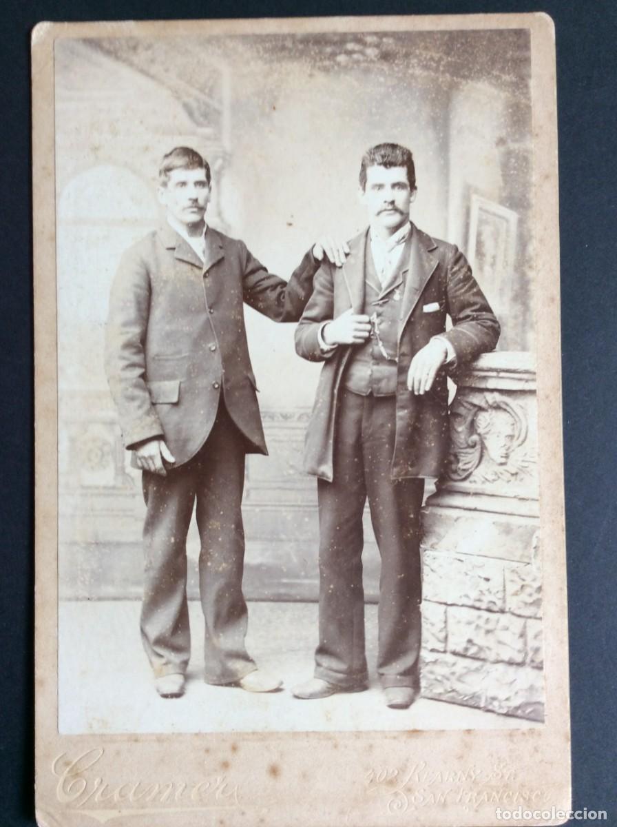 Antique Photography: Excelente e rara fotografia do fot&oacute;grafo Cramer (San Francisco, EUA). 189?