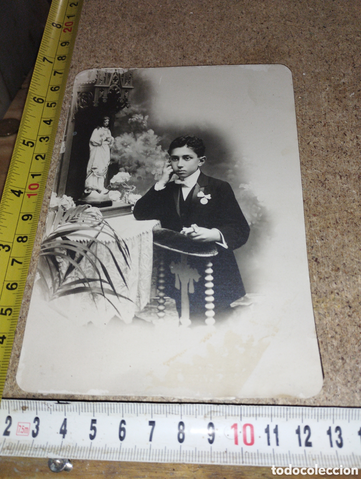 Antique Photography: Fotograf&iacute;a de la primera comuni&oacute;n a&ntilde;os 20 despegada