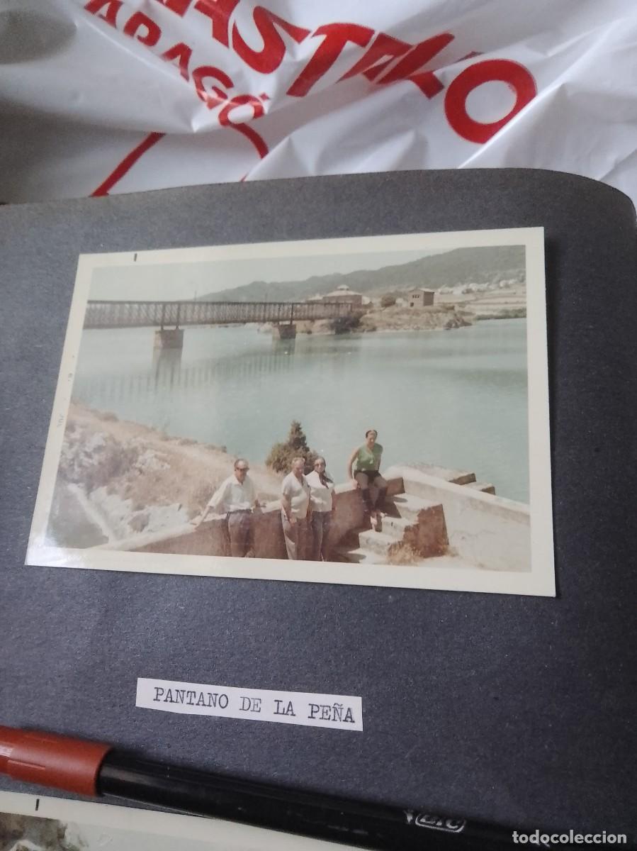 Fotografia antica: Bonita foto a&ntilde;os 60, vista pantano de la pe&ntilde;a