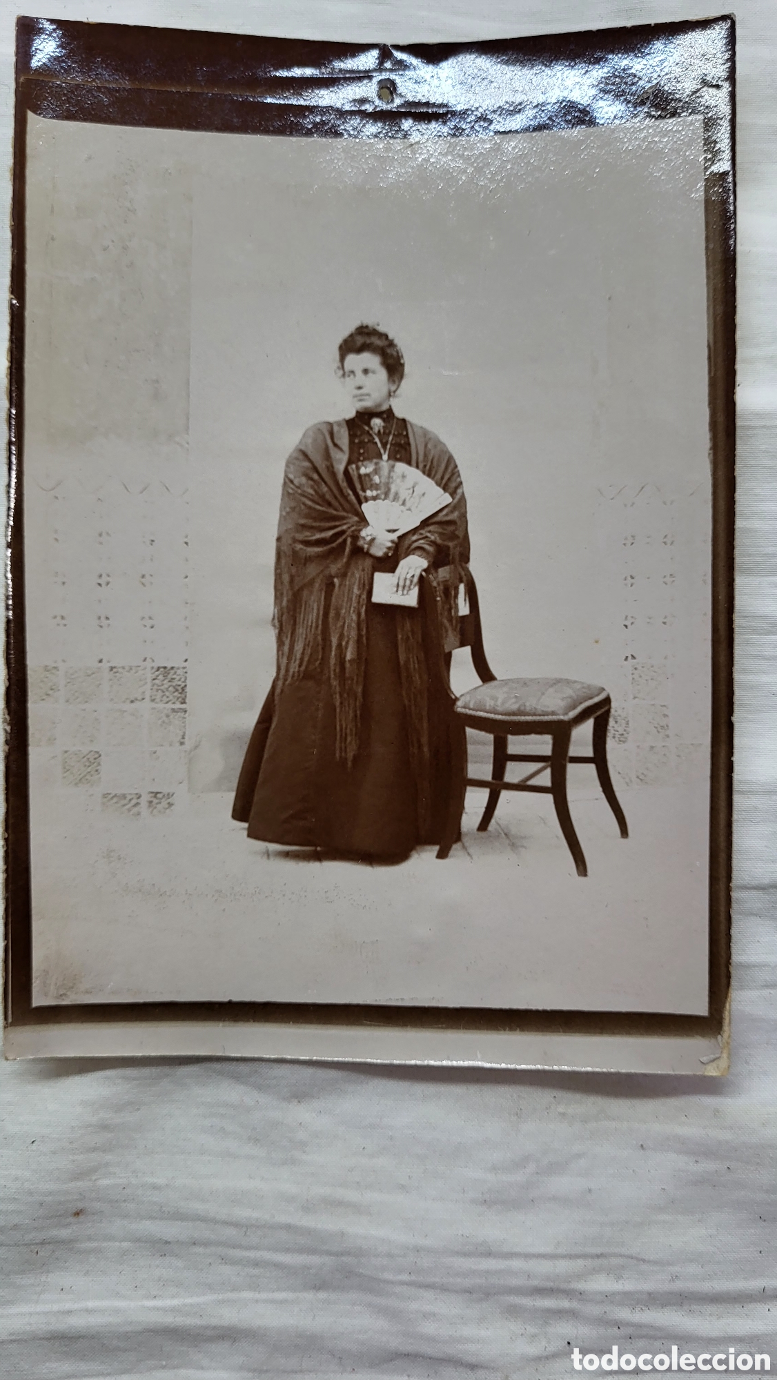Fotografia antica: Antigua fotograf&iacute;a alb&uacute;mina