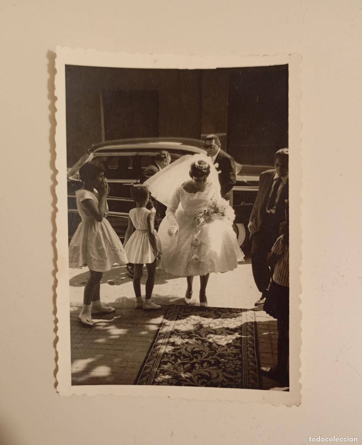 Fotografia antica: ANTIGUA FOTOGRAF&Iacute;A GENTE DE BODA, NOVIA. TDKP21K