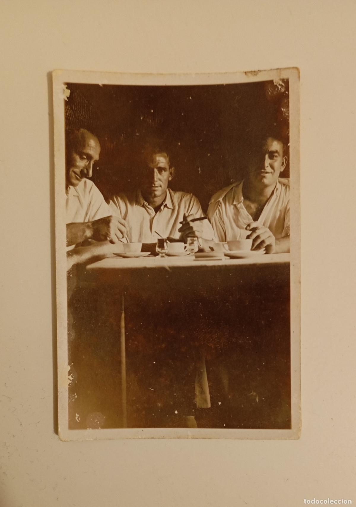 Fotografia antica: ANTIGUA FOTOGRAF&Iacute;A HOMBRES FUMANDO. TDKP21K