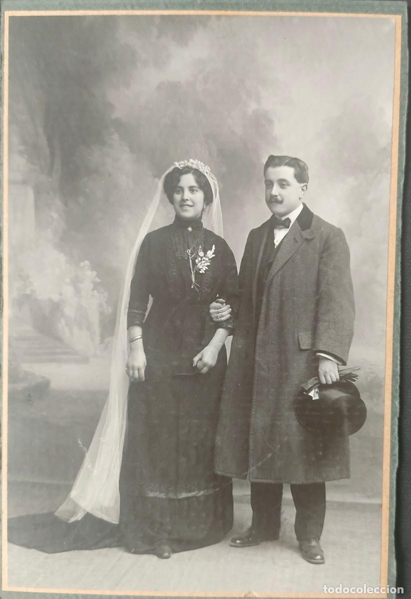 Fotografia antica: ANTIGUA FOTOGRAFIAL FOTOGRAFO DESCONOCIDO CARTON DURO TAMA&Ntilde;O 11 X 16 CM.