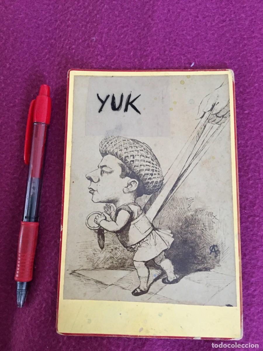 Fotografia antiga: FOTO FOTOGRAFIA ALBUMINA DE MARIONETA POLITICA DEL SIGLO XIX -DESCONOZCO QUIEN ES EL PERSONAJE