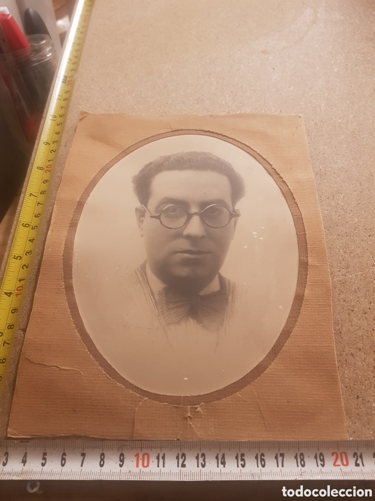 Fotografia antiga: Fotograf&iacute;a de un se&ntilde;or de los a&ntilde;os 20 aprox.