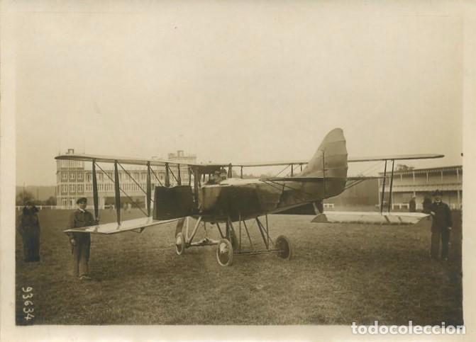 Fotografia antiga: FOTOGRAFIA ANTIGUA DE AVION. HISTORIA DE LA AVIACION. FOTOAVION-10
