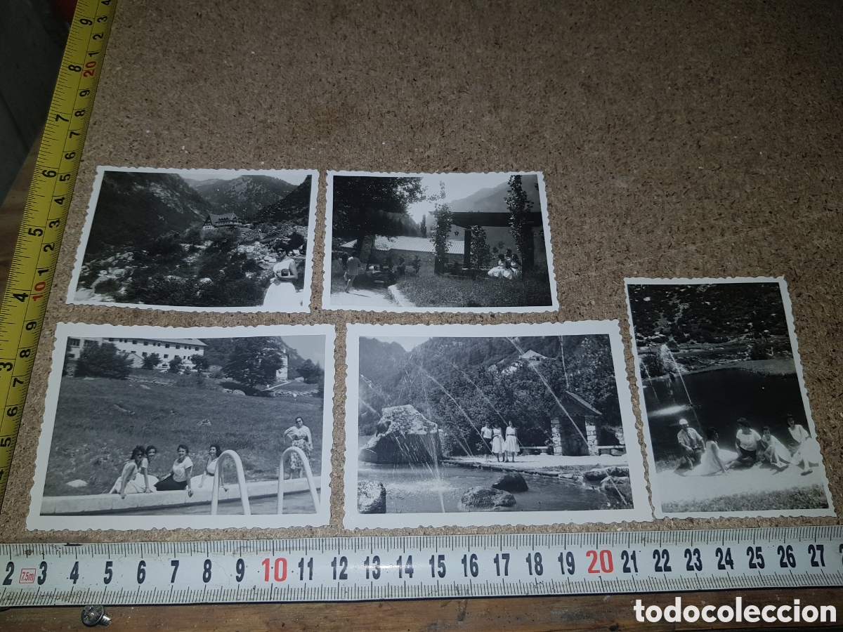 Fotografia antiga: Fotograf&iacute;as de Cades de Montbui a&ntilde;os 50
